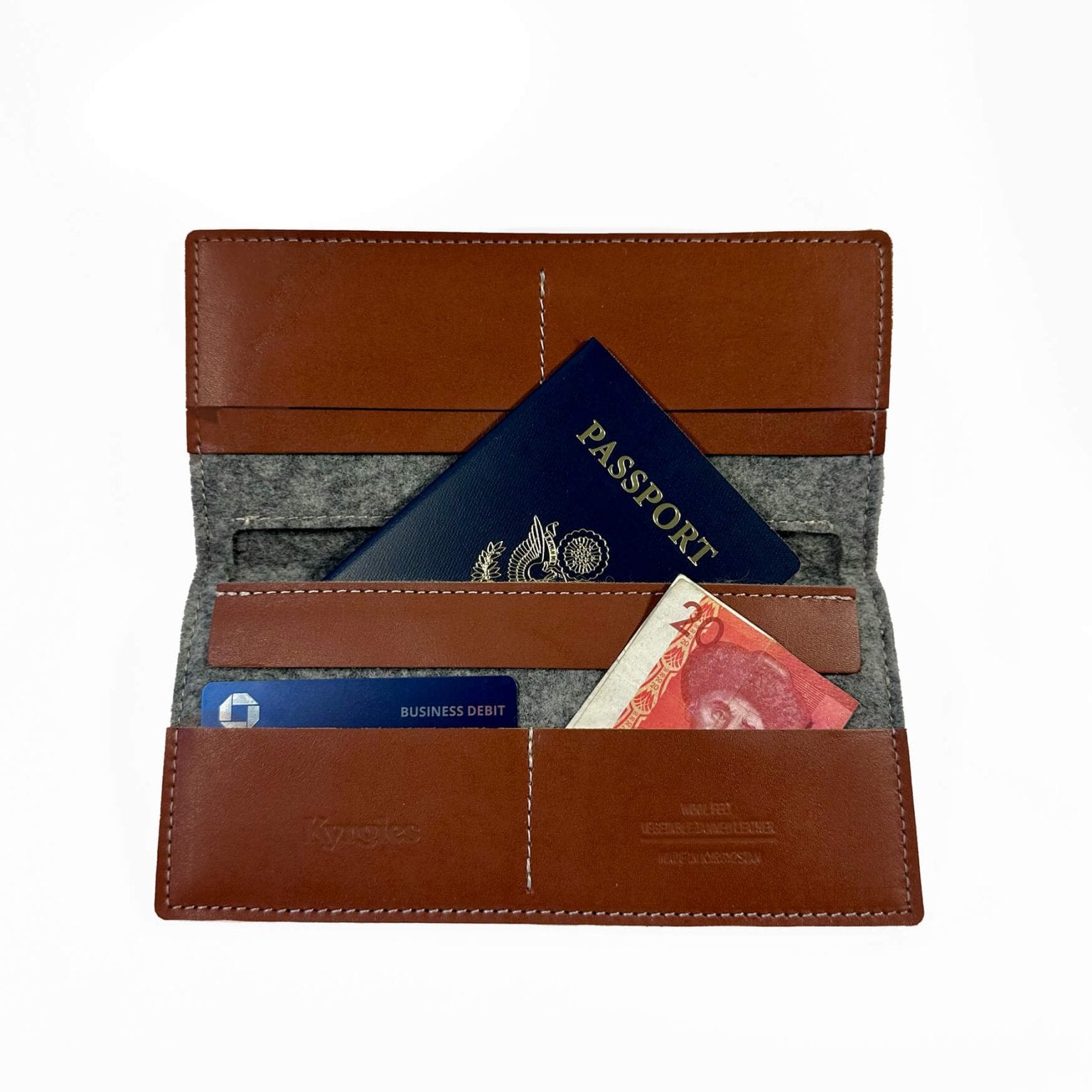 Handmade Tote Bag + FREE Travel Wallet Bundle - Kyrgies