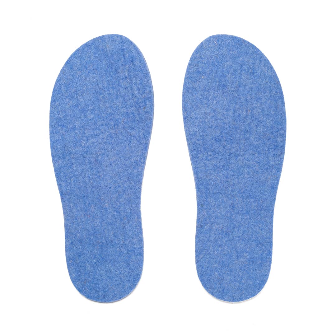 Felt Insoles - Sky Blue / W 5 (Euro 35)