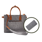 Handmade Wool Handbag + FREE Travel Wallet Bundle - Kyrgies