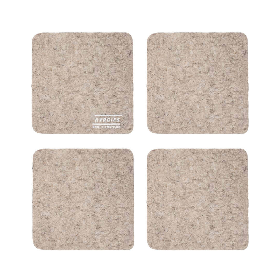 Kyrgies Coaster 4 - Pack - Oatmeal - Kyrgies