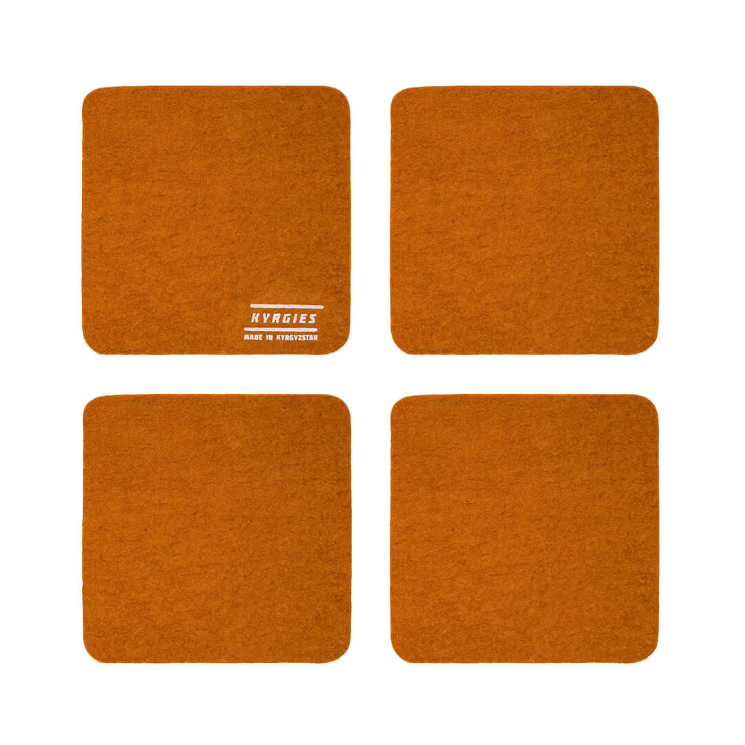 Kyrgies Coaster 4 - Pack - Orange - Kyrgies