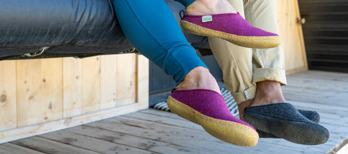 Embark on the Great Indoors with wool slippers and house shoes – Kyrgies