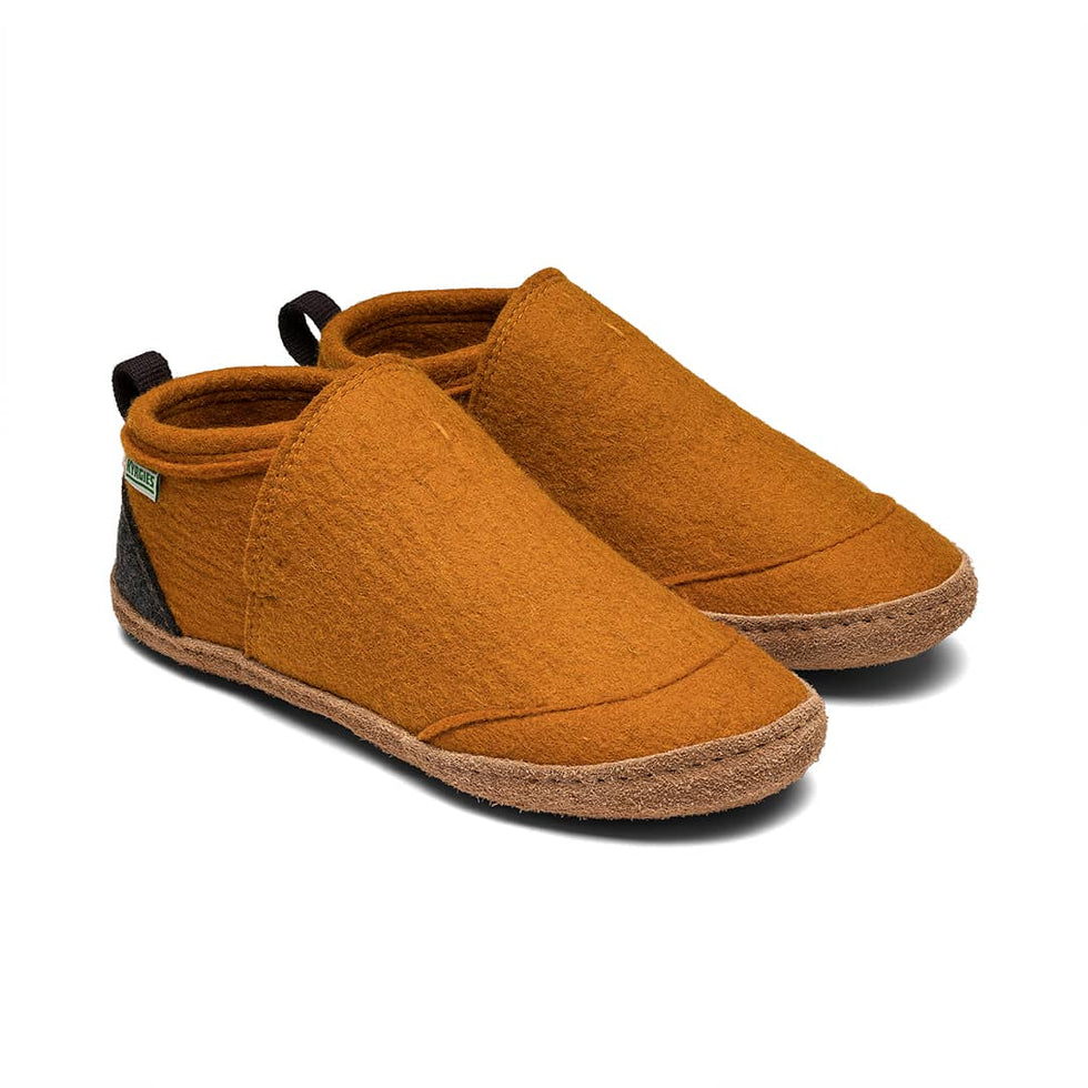 Wool House Shoes with All Natural Leather Sole â Kyrgies