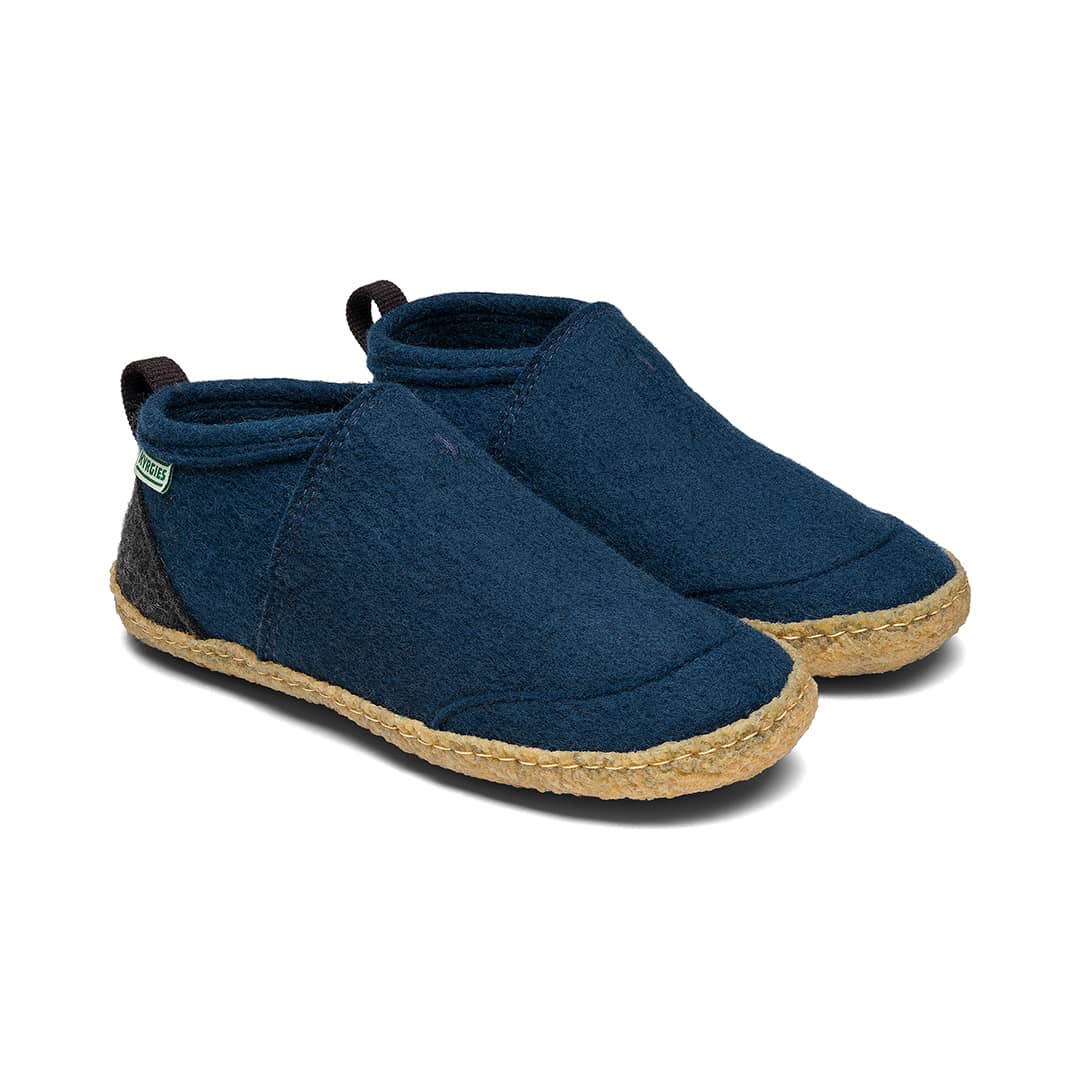 Embark on the Great Indoors with wool slippers and house