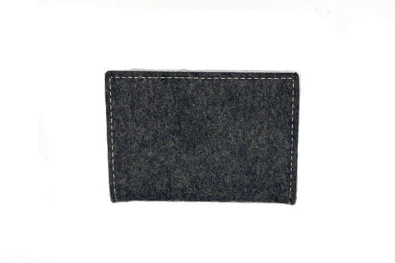 Felt and Leather Bifold Wallet - Kyrgies