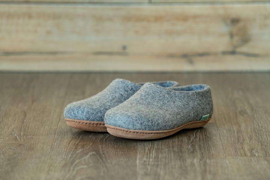 Kyrgies All Natural Molded Sole - High Back - Gray Men's - Kyrgies