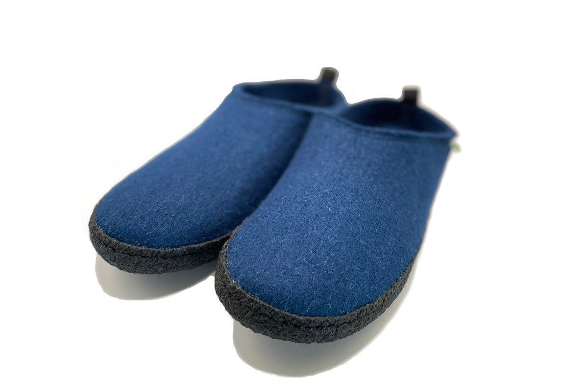 Rubber Soled Wool Slippers - Low Back – Kyrgies