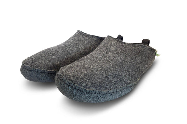Rubber Soled Wool Slippers - Low Back – Kyrgies