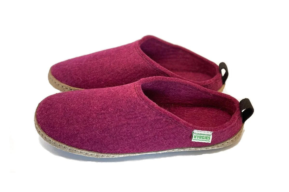 Embark on the Great Indoors with wool slippers and house shoes â Kyrgies