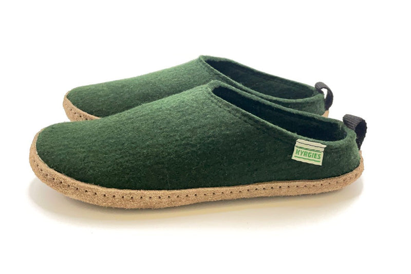 grænseflade Bugt Ocean Men's Sustainable Wool Slippers - Low Back – Kyrgies