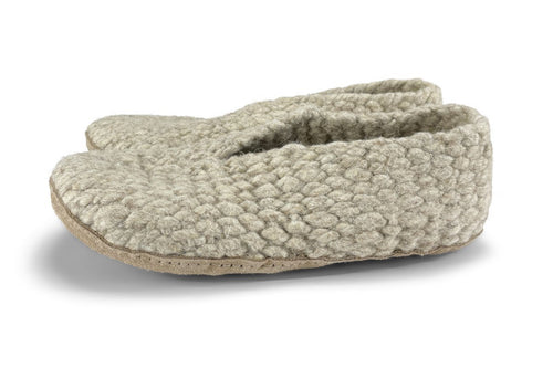 Fog Wool Linen Slippers – ifscarlet